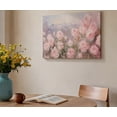 thumbnail image 4 of Blush Pink Roses Impressionist Canvas Wall Art, Soft Floral Botanical Decor, Dreamy Watercolor Rose Artwork For Bedroom, Bathroom, Living Room, Ready To Hang 16*24inch(40*60cm), 4 of 6
