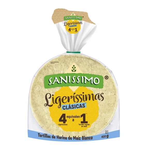 Tortillas Bimbo Sanissimo Ligerissimas Clásicas 400g