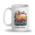 thumbnail image 2 of Personalized Sheep Coffee Mug – Cute Gift for Sheep Lovers, Parents, Kids, Friends – Custom Name Ceramic Cup 11oz – Perfect for Farm Animal Enthusiasts & Tea Lovers, 2 of 6