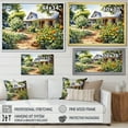 thumbnail image 4 of Designart "Oasis in the Farmhouse Frontyard II" Farm Floater Framed Canvas Wall Art, 4 of 7