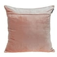 thumbnail image 7 of Parkland Collection Milo Transitional Quilted Pink Throw Pillow, 7 of 7