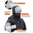 thumbnail image 3 of Gorro De Invierno Con Calefacción, Conjunto De Cubierta De Cara De Esquí, Gorro Grueso Con Forro Polar, Gorro Cálido A Prueba De Viento, Polaina Para El Cuello Para Deportes Al Aire Libre seitruly AP008075-02, 3 of 6