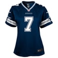 thumbnail image 2 of Girls Youth Nike Trevon Diggs Navy Dallas Cowboys Game Jersey, 2 of 3