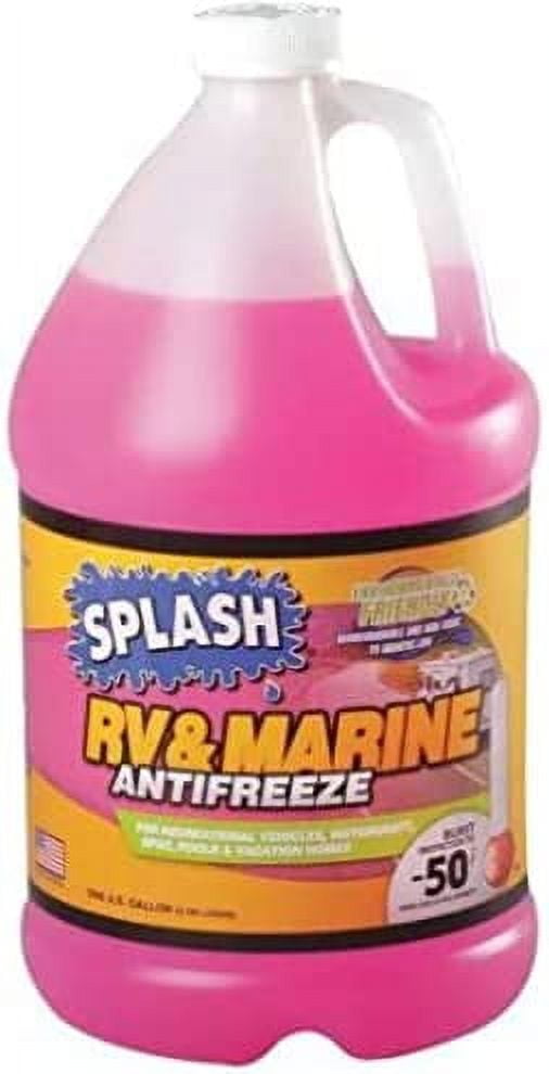 Splash RV & Marine Antifreeze -50 Degrees 1 Gallon - Pink