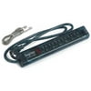 Belkin SurgeStrip - Surge protector - AC 125 V - output connectors: 6 - green