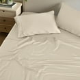 thumbnail image 4 of Superior 4-Piece Rayon From Bamboo Ivory Sheet Set, Full, 4 of 9