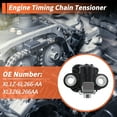 thumbnail image 2 of Timing Chain Tensioner for FORD EXPEDITION 2005-2008 for FORD EXPLORER 2006-2010 Engine Chain Tensioner No.XL1Z-6L266-AA/XL1Z6L266AA 1 Pc, 2 of 6