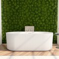 thumbnail image 6 of Dreamline BT13X2967C00 Charisma 67" Free Standing Acrylic Soaking Tub - White, 6 of 7