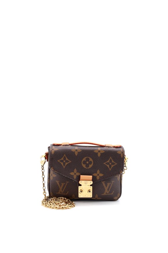 Pre-Owned Micro Metis Monogram Canvas By Rebag