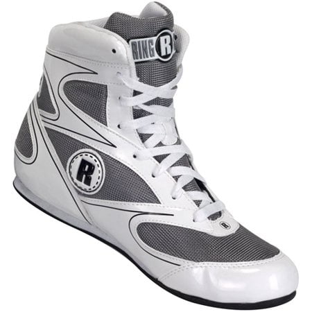 Ringside Lo-Top Diablo Boxing Shoes - Size 4 - Whi