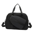 thumbnail image 1 of Lipstore Pickleball Bag Adjustable Shoulder Strap with Zipper Large Tennis Racket Bag Black, 1 of 8