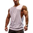 thumbnail image 1 of Camiseta deportiva para hombre, camiseta sin mangas, camiseta muscular para gimnasio, camiseta sin mangas para culturismo y Fitness, 1 of 6
