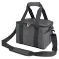 thumbnail image 1 of Bolsa térmica de gran capacidad con aislamiento de tela Oxford para alimentos Gris oscuro Zulema Bolsas Térmicas Geniales, 1 of 7