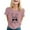 Brick Red, variant on Womens T Shirts Loose Fit Ladies Casual Loose Crewneck Tee Short Sleeve Top Comfort Style Women's Shirts Light Pink XXL