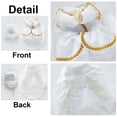 thumbnail image 5 of Small Dog Christmas Costume, Christmas Halloween Pet Clothes, Pet Cosplay Costumes Party Dressing up, Dogs Cats Outfit for Small Medium Dogs Angel S, 5 of 7