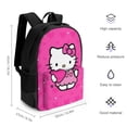 thumbnail image 5 of Hello Kitty Backpack Bookbag Casual Daypack Travel Backpacks for Work Hiking Camping, 5 of 8