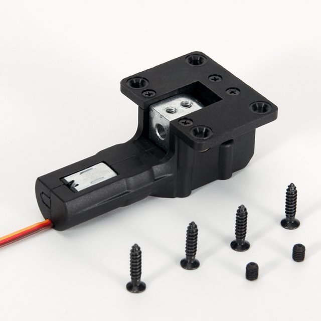 Tren De Aterrizaje Bcato RC Avión de ala fija Servo Kits de tren de aterrizaje retráctil eléctrico de metal Likrtyny libre de BPA