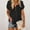 Black, variant on ZKCCNUK Women Solid V-Neck Lace Crochet Eyelet Short Sleeve Casual Shirts Blouses Tops Summer Plus Size Tops 2026