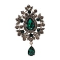 thumbnail image 4 of Broche Pin de Solapa Decoración Corte Colgante Camisa Broche Broches de Mujer Pines para Verde, 4 of 9