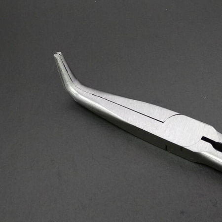 

UMMH Long Pliers Straight 25 45 90 Degree O-Shape Bend Needle Nose Pliers 11 Plug Puller Multi-functional Mechanics Home Hand Tool