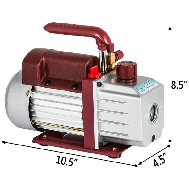 VEVOR Pompe à Vide Climatisation 1,8 CFM 1/4HP Pompe à Vide