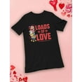 thumbnail image 4 of Paw Patrol Shirts for Boys Girls Clothes Loads of Love Toddler Kids T-Shirt Black 5T, 4 of 5