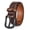 Brown, variant on JASGOOD Kids Leather Belt for Boys Metal Free Hypoallergenic TSA Belt Boys Belt for Jeans Dress Casual