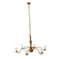 thumbnail image 1 of /87 Scale Ceiling Light 6 Lights Hanging Chandelier 3V for .8cm, 1 of 8