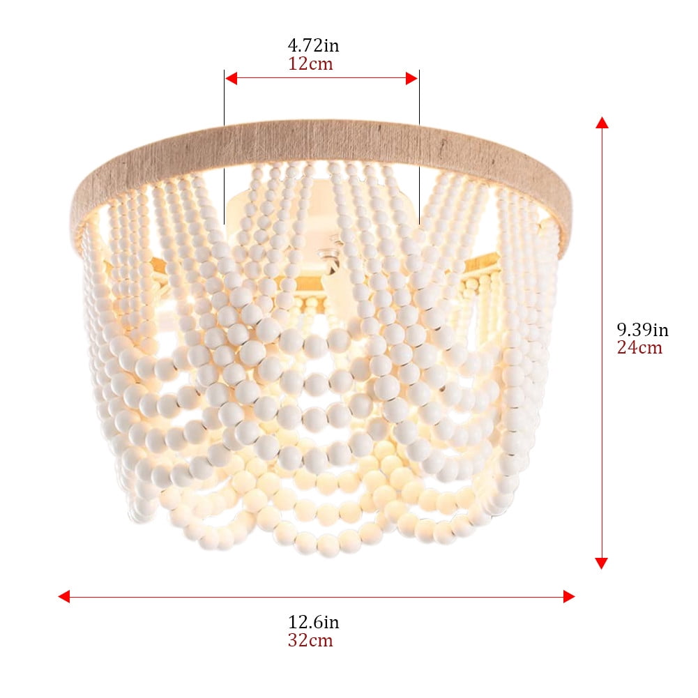 Aiwen Stylish Beads Chandelier, Modern Creative Ceiling Light for Living Room Bedroom Kitchen