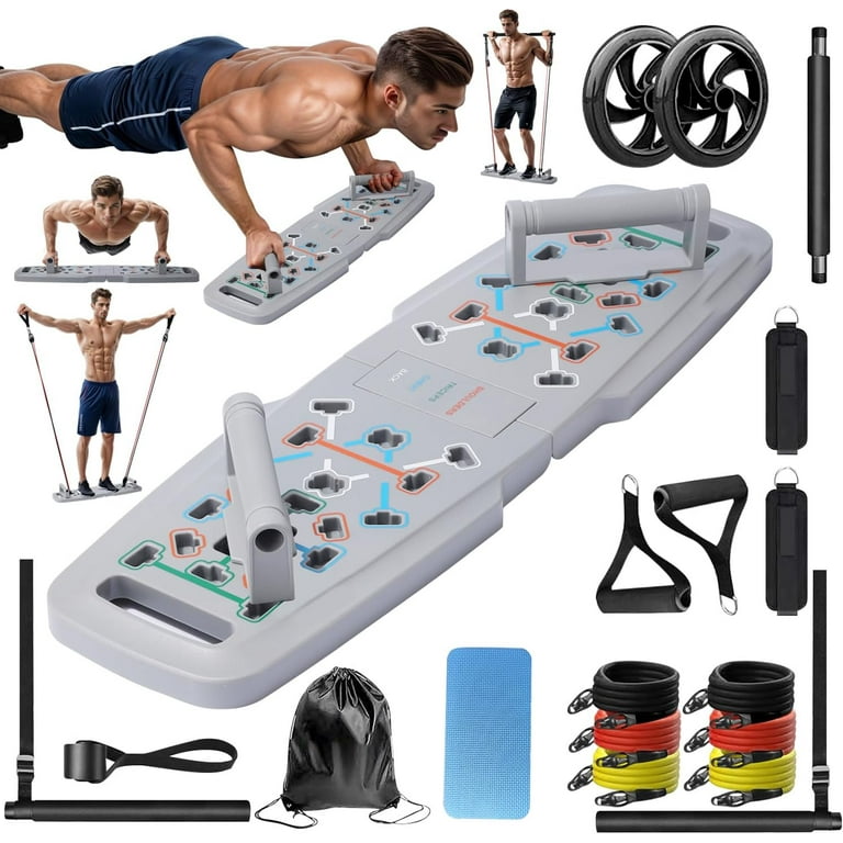 Push Up Board 22-in-1 Con 36 Accessori - Tavola Per Flessioni Per Allenamento A Casa - Foto 9