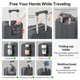 thumbnail image 4 of Carry On Luggage mixi Rock Grey Hard Shell de 20 pulgadas con cargador, 4 of 6