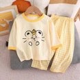 thumbnail image 4 of Paguaki Girl Pajamas Girls Pajamas 2 Set Cotton Sleepwear Toddler Clothes Kids Baby PJs 12 18 Months, 4 of 4