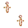 thumbnail image 1 of Wosthever 4 coronas de flores fáciles de limpiar: elegante para cualquier ocasión hawaiana Suministros para fiestas hawaianas color 10 color 10 2Conjunto, 1 of 6