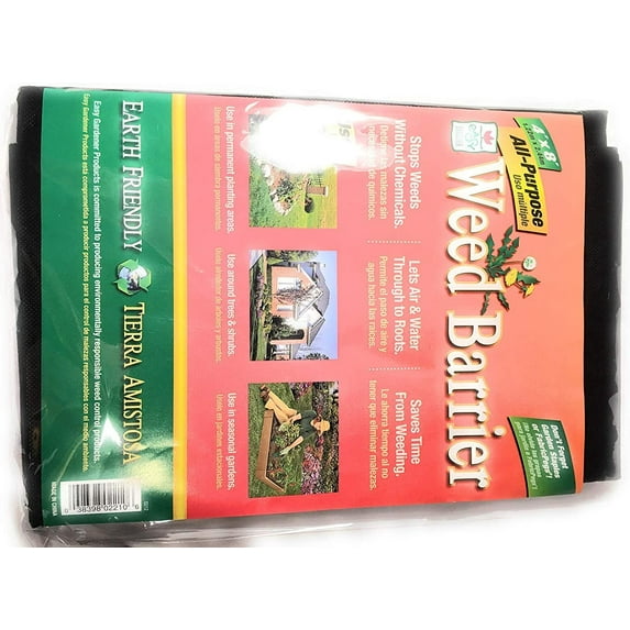 Weed Barrier Easy Gardener All- Purpose (4'x8') (Black)