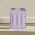 thumbnail image 6 of Nrmrqz Foldable Wall-Mounted Storage Box | Plastic Wardrobe Organizer for Clothes & Blankets | 40x31.5x24.5cm | Blue/Pink/Purple/White | Large Capacity Reusable Laundry Basket, 6 of 6