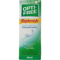 Opti-Free Replenish Solution For Contact Lenses - 10 Oz, 6 Pack