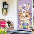 thumbnail image 4 of Zenithome Bright Colorful Soft Easter Door Curtain for Door Classroom Office and Event Decor 70.87x35.43x0.08 In, 4 of 6
