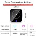 thumbnail image 3 of Heated Coasters Hot Coasters, for Coffee and Tea Beverage Heater, BLUE, 3 of 4