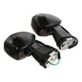 thumbnail image 2 of DYNWAVECA 1 Pair Motorcycle LED Turn Signal Lights Modification Accessories Front or Rear Motorcycle Parts Indicators for Z750 Z1000 Black, 2 of 9