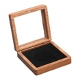 thumbnail image 3 of TISHITA Wooden Coin Presentation Display Box Badge Organizer Collection Storage Case Black, 3 of 8