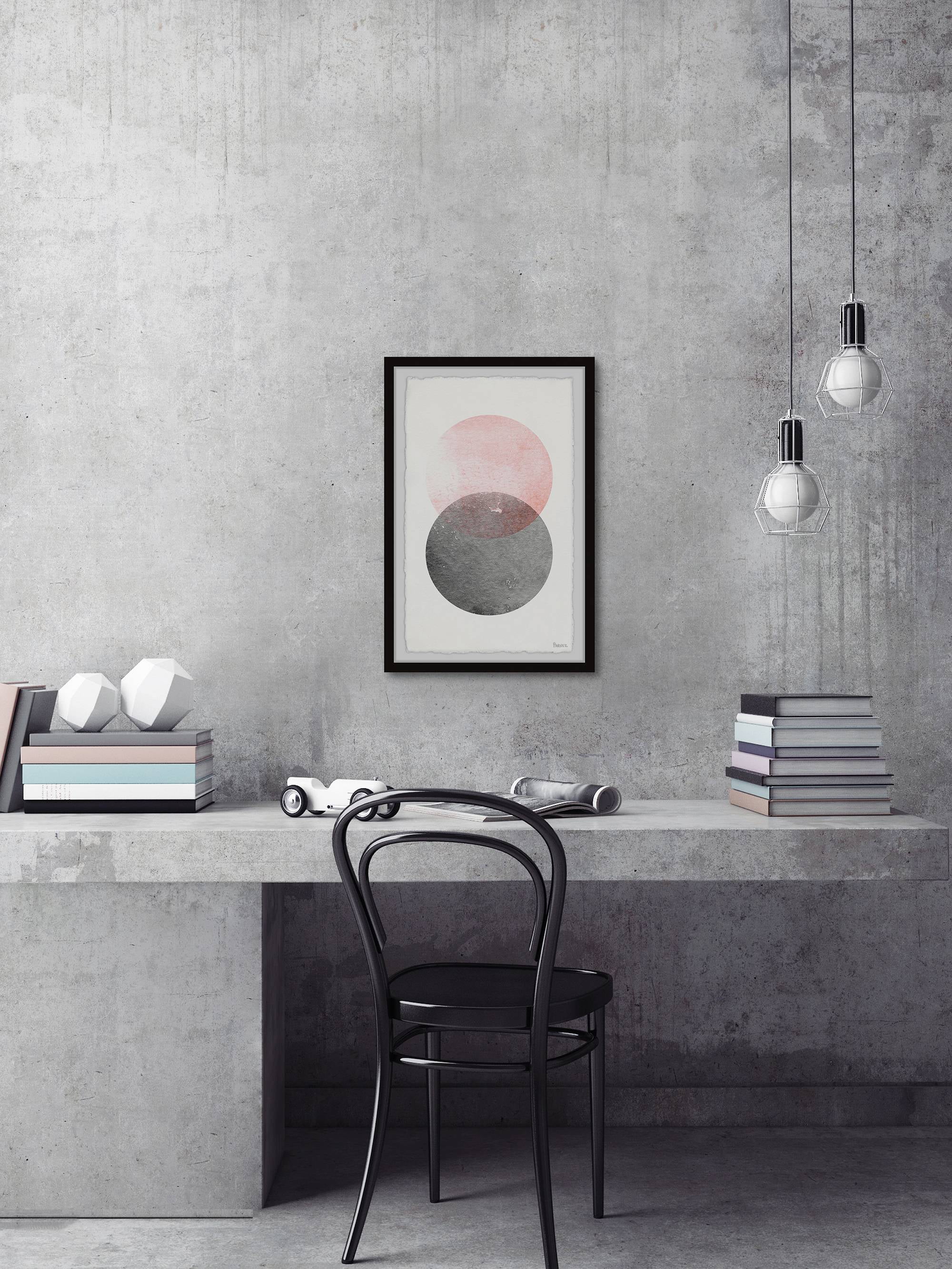 Parvez Taj "Red Dawn" Framed Painting Print
