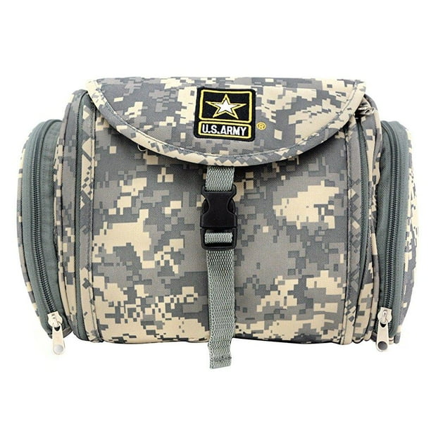 U.S. Army us army digital camo toiletry travel bag