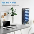 thumbnail image 2 of 10 Tier Hanging Wall File Organizer Wall Mount Paper Document Folder Holder with Hooks for Home Office Organization, 2 of 6