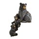 thumbnail image 1 of CAIROYAR Adorno navideño de resina Estatua de oso polar Interior navideño, 1 of 7