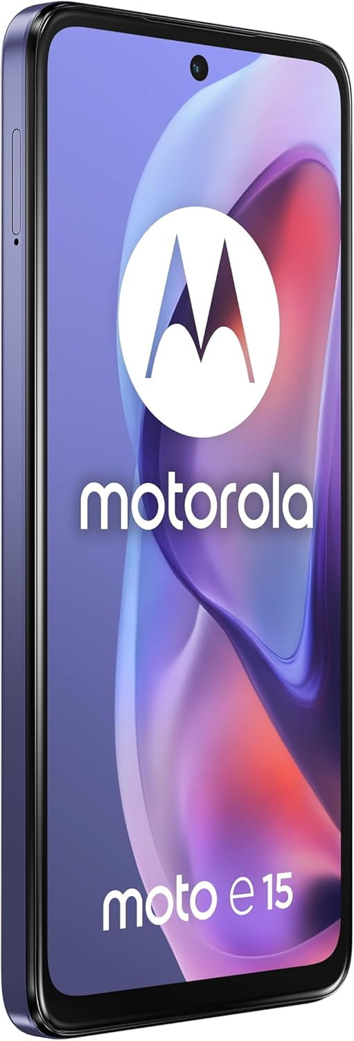 Motorola Moto E15 6.67" 90Hz Display | 64GB Storage | 5200 mAh Battery | GSM Unlocked Dual SIM International Version Smartphone (Brand New)