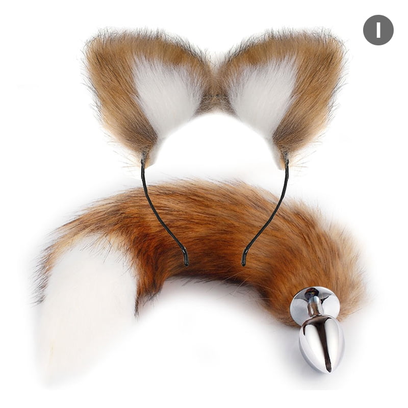 Sexy Fox Cola Plug Anal de Metal con Juego de Horquillas Cola para Parejas  - Marrn - ES Sincero Electrnica | Walmart en lnea