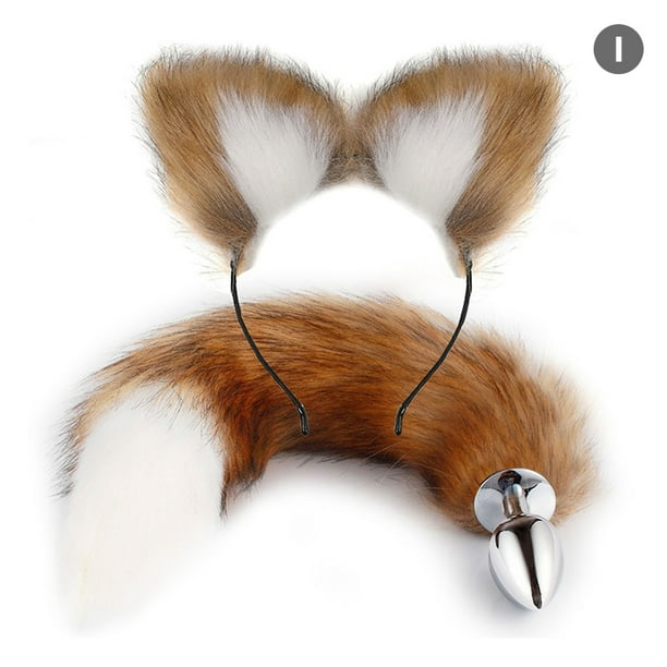 Sexy Fox Cola Plug Anal de Metal con Juego de Horquillas Cola para Parejas  - Marrn - ES Sailing Electrnica | Walmart en lnea