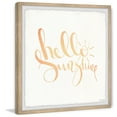 thumbnail image 2 of Marmont Hill Hello Sunshine II Framed Wall Art, 2 of 6