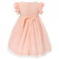 thumbnail image 2 of Richie House Girls' Sweet Dress with Mesh Covered RH1513, 2 of 7