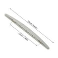 thumbnail image 2 of OUNONA White Plastic Freezer Door Handle Replacement Set, Heavy Duty Fridge Pull Grip for Kitchen Refrigerator Use, 2 of 8